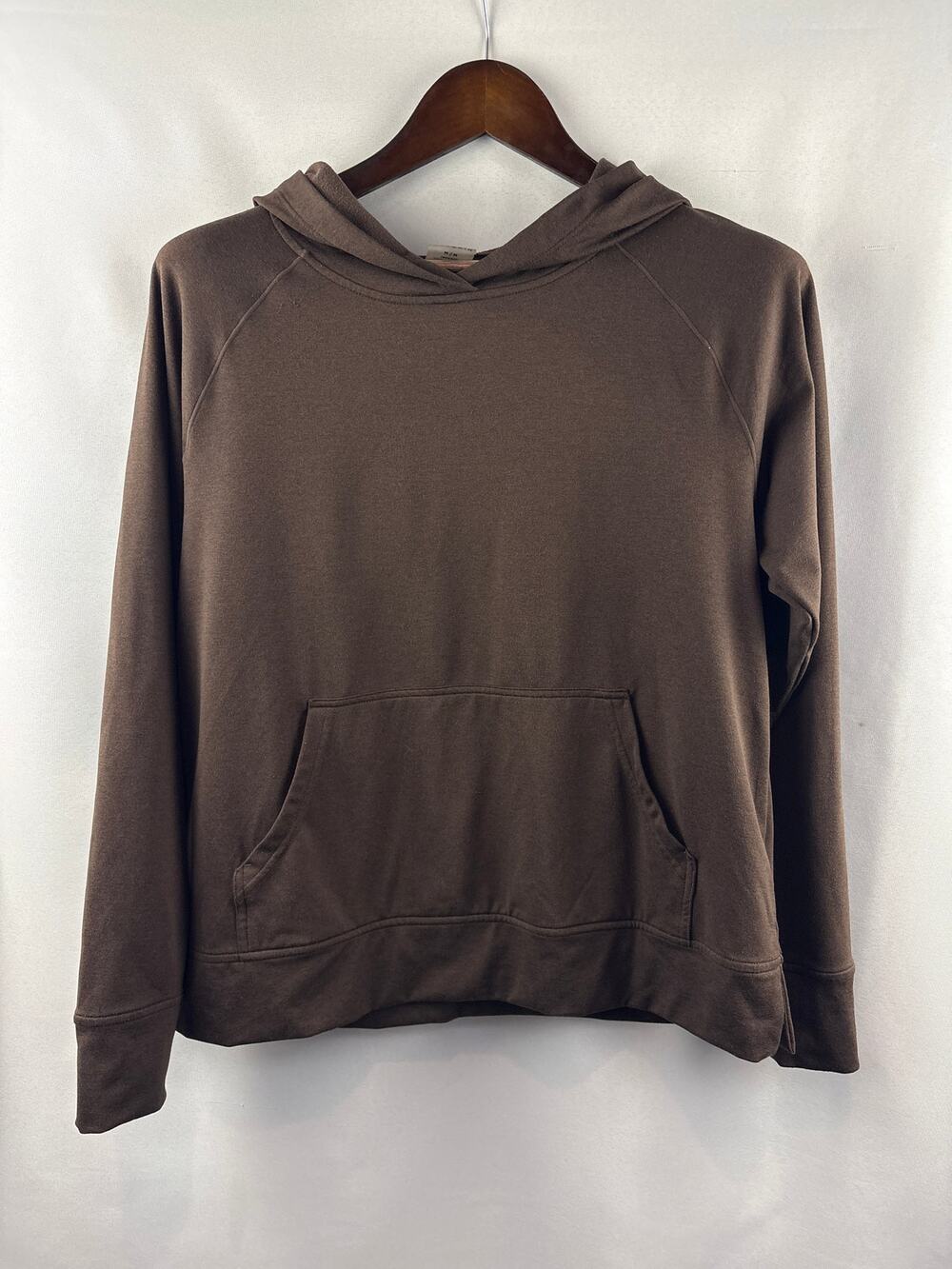 Womens DanSkin Medium Chocolate Brown Hoodie